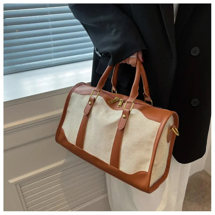 Vintage Crossbody Travel Luggage Handbag