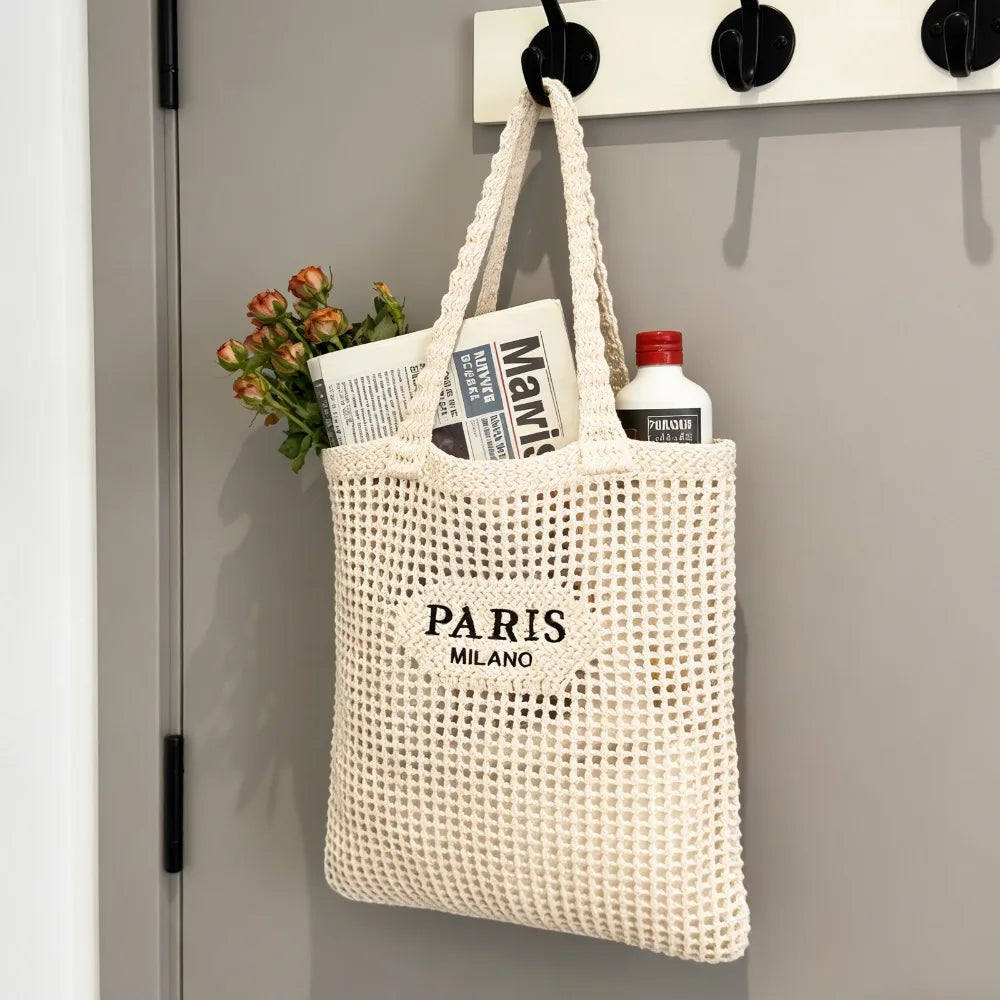 Crochet Tote Bag for Women
