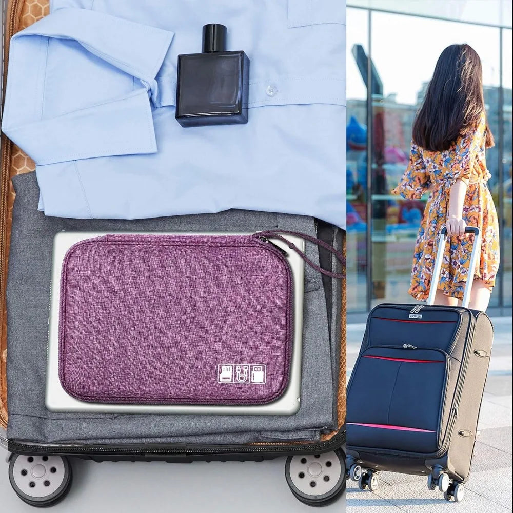 Travel Electronics Organizer Bag