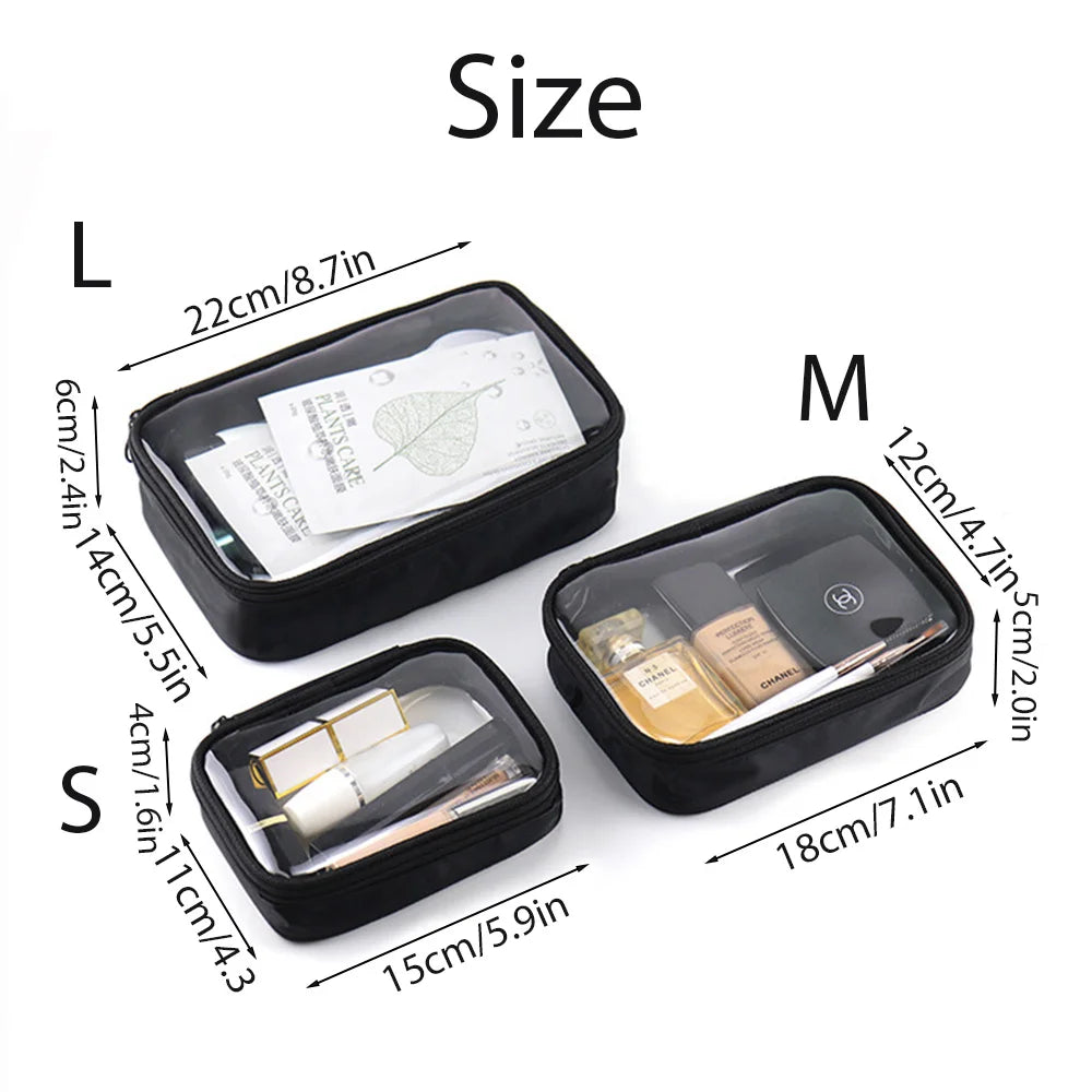 Clear Toiletry/Makeup Bag