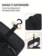 Large Capacity Waterproof Hanging Travel Toiletry Bag