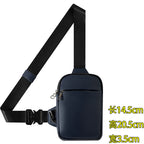 RFID Cowhide Crossbody Bag