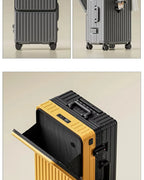 20/24/26" Front Opening Pocket Aluminum Frame Luggage