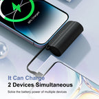 Mini Power Bank Dual USB-C Ports