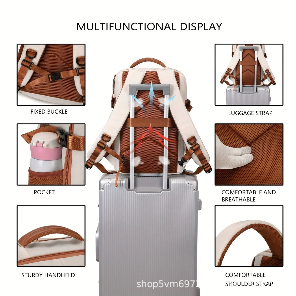 Large Capacity Expandable Backpack