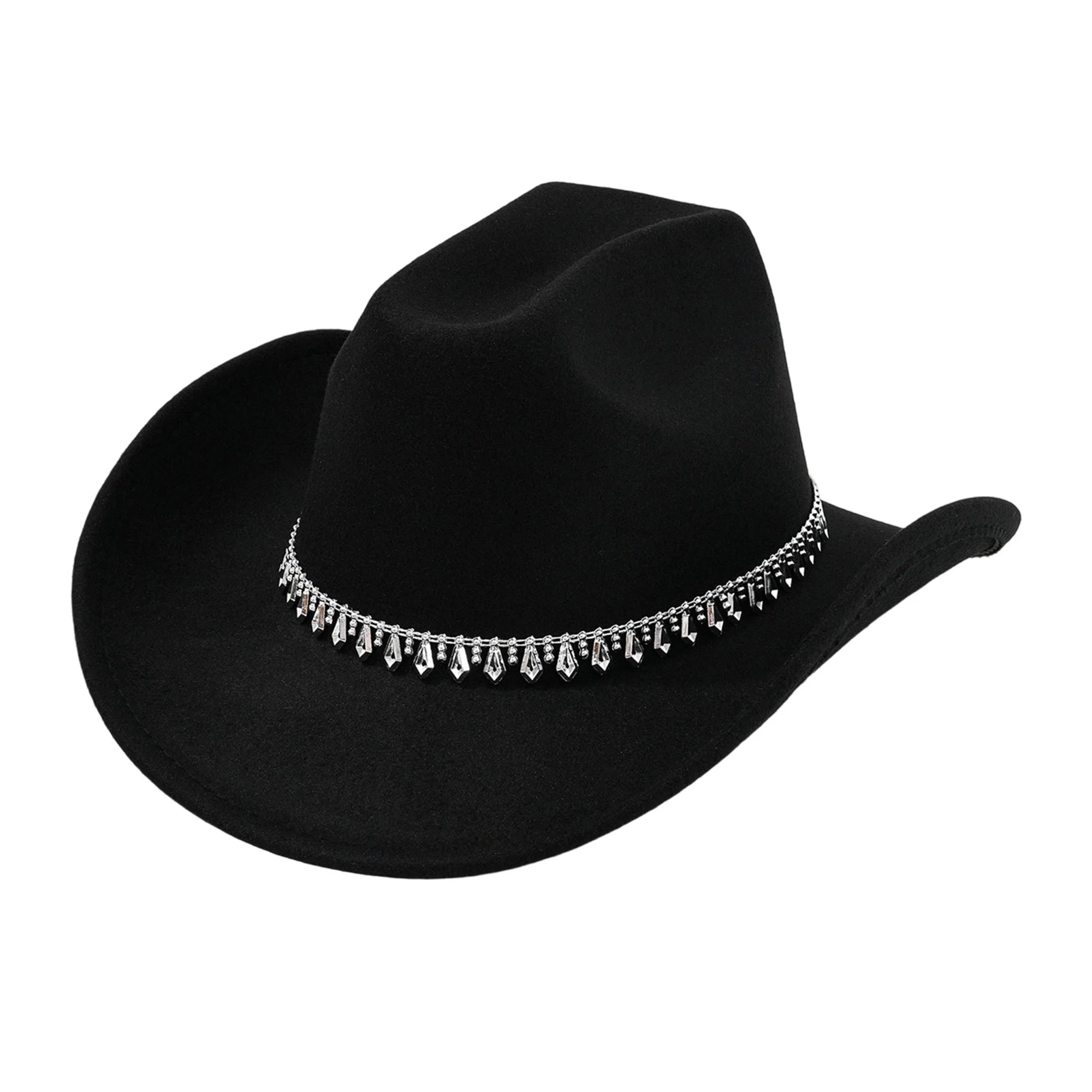 Elegant Wide Brim Fedora Hat