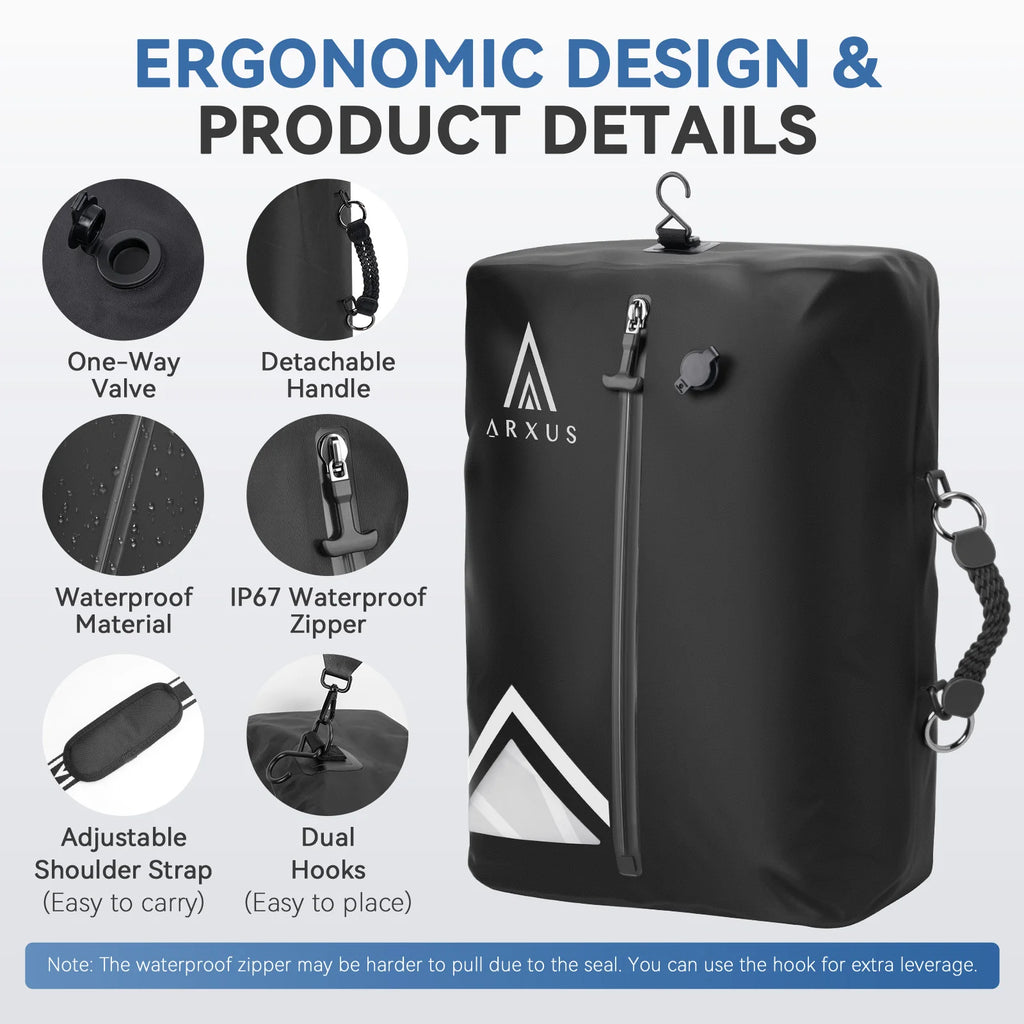 Vacuum Compression Packing Bags for Travel Clothing