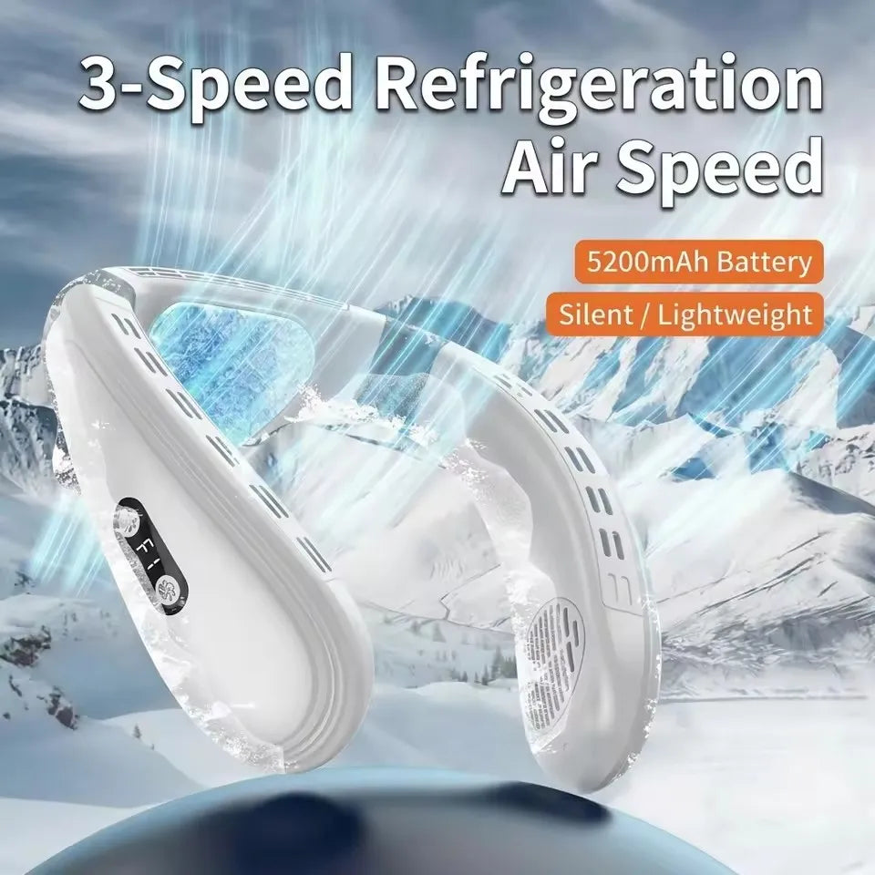 Rechargeable Portable Neck Fan