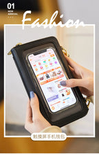 RFID Touchscreen Phone Wallet Crossbody