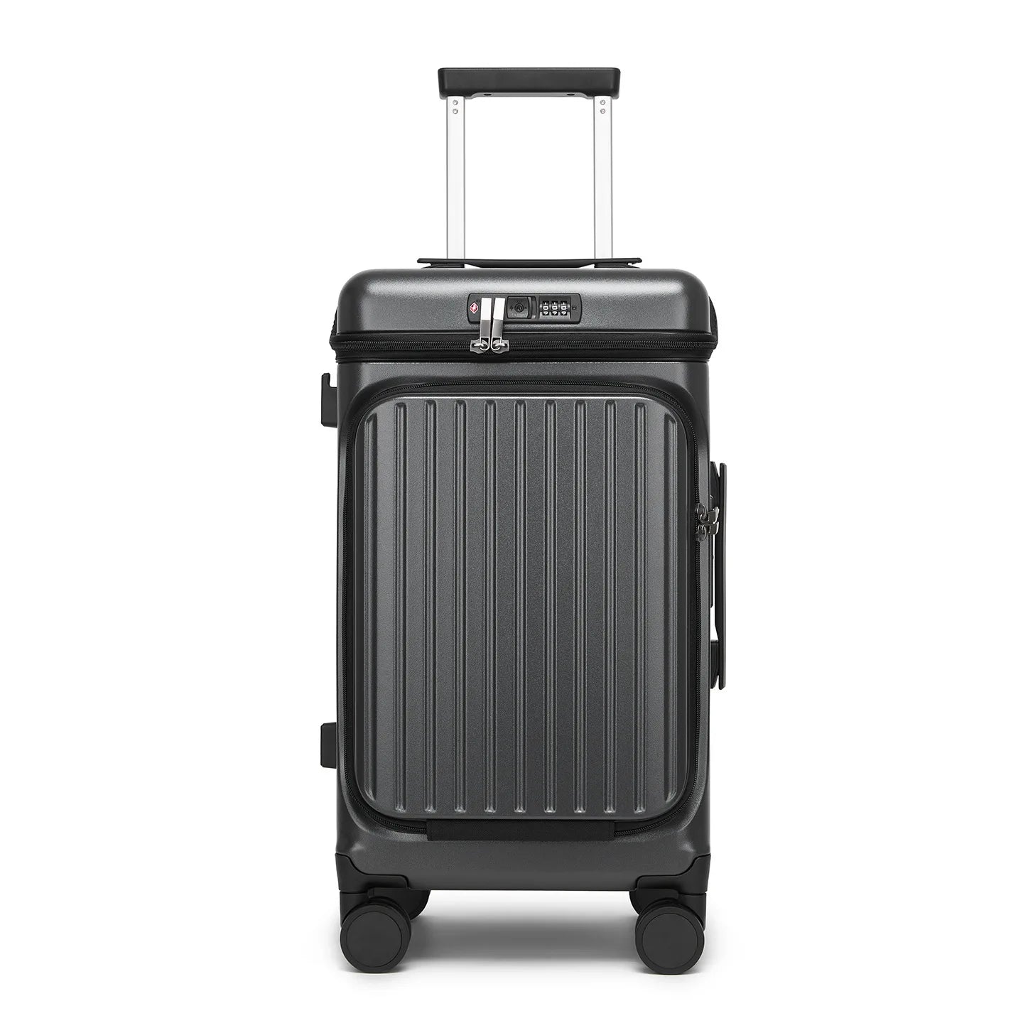 20" Multifunctional Front Opening Carry-on Luggage
