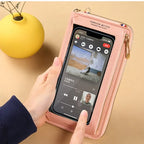 Crossbody Touch Screen Wallet