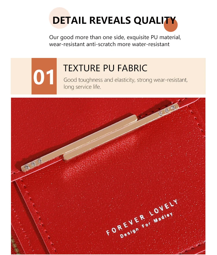 Soft Leather Touch Screen Crossbody