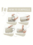 6 Pcs Compression Travel Cubes