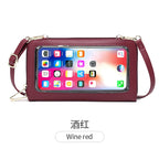 RFID Touchscreen Phone Wallet Crossbody
