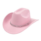 Elegant Wide Brim Fedora Hat