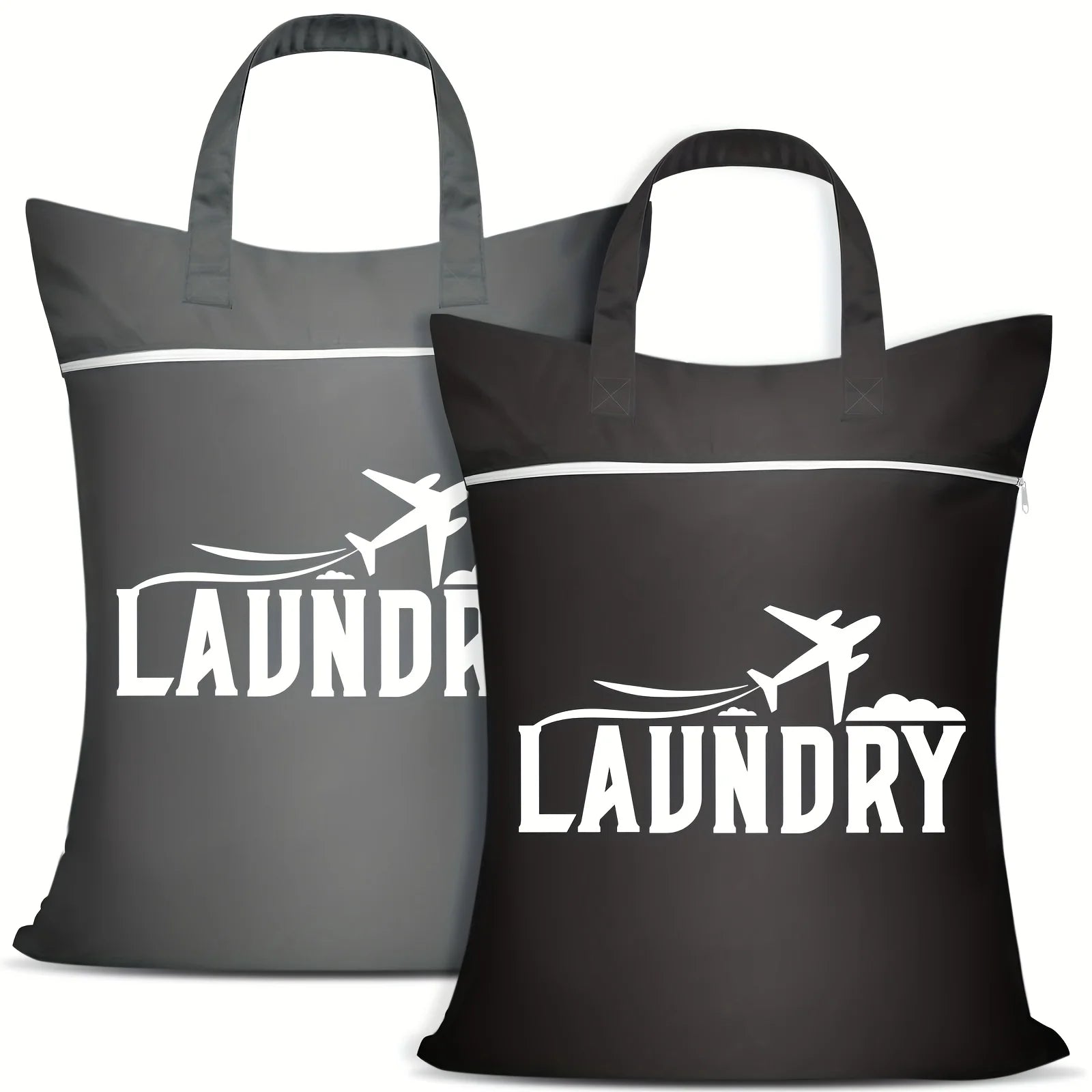 2pcs Large Washable Travel Laundry Bags