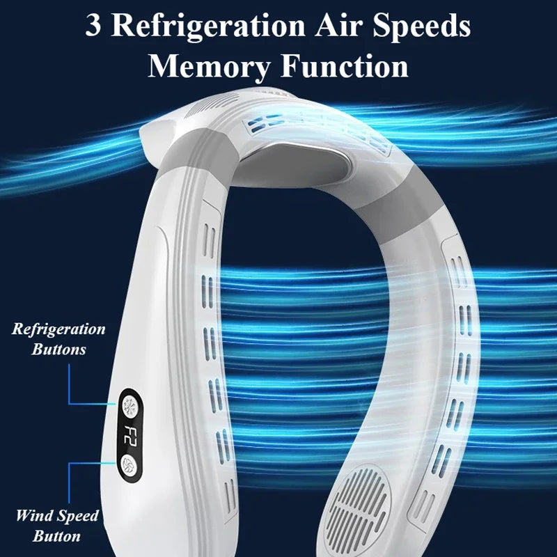 Rechargeable Portable Neck Fan
