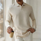 Men's High Quality Long Sleeve Polo Shirt