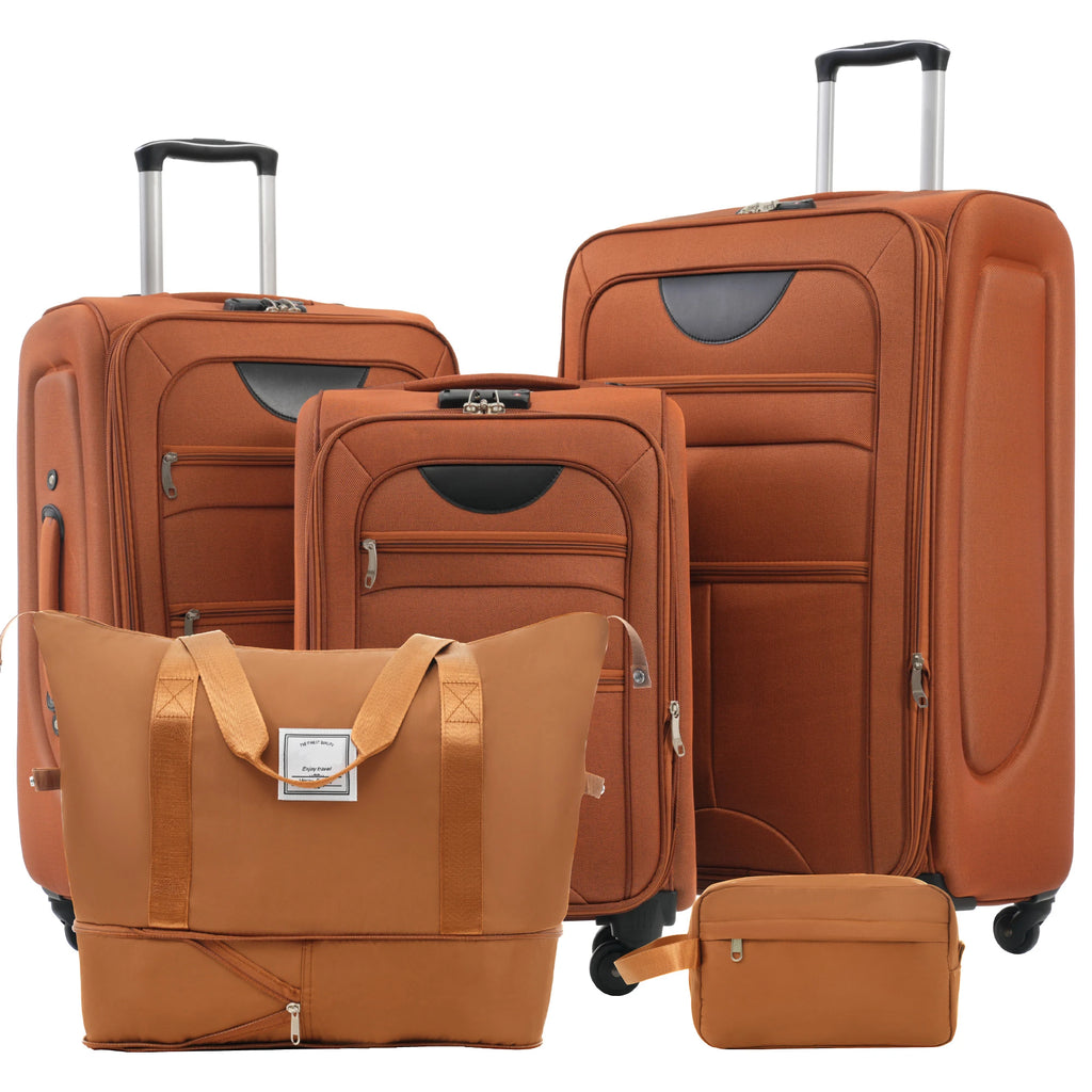 Softside Expandable 5pcs Set w/Duffel Bag