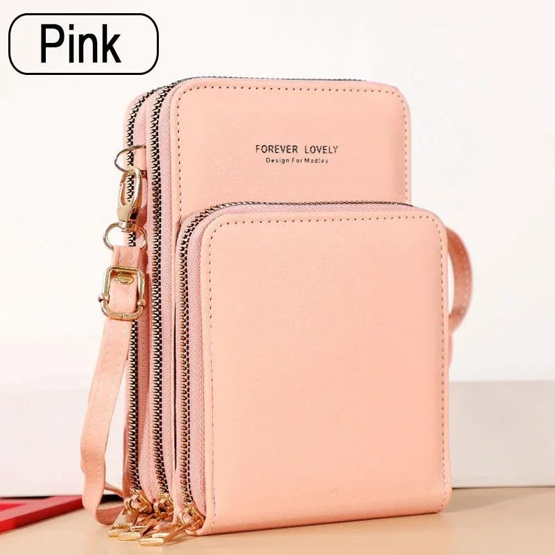 Crossbody RFID Messenger Bag