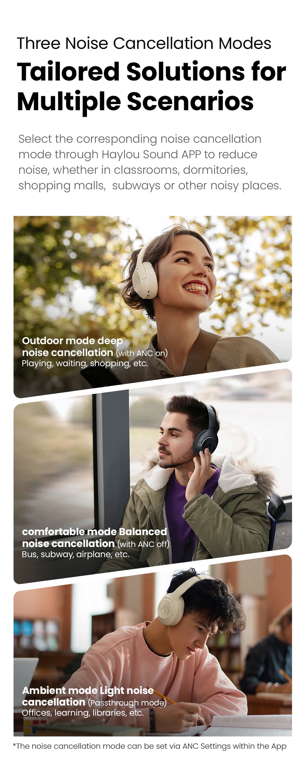 Haylou Noise Cancelling Earphones