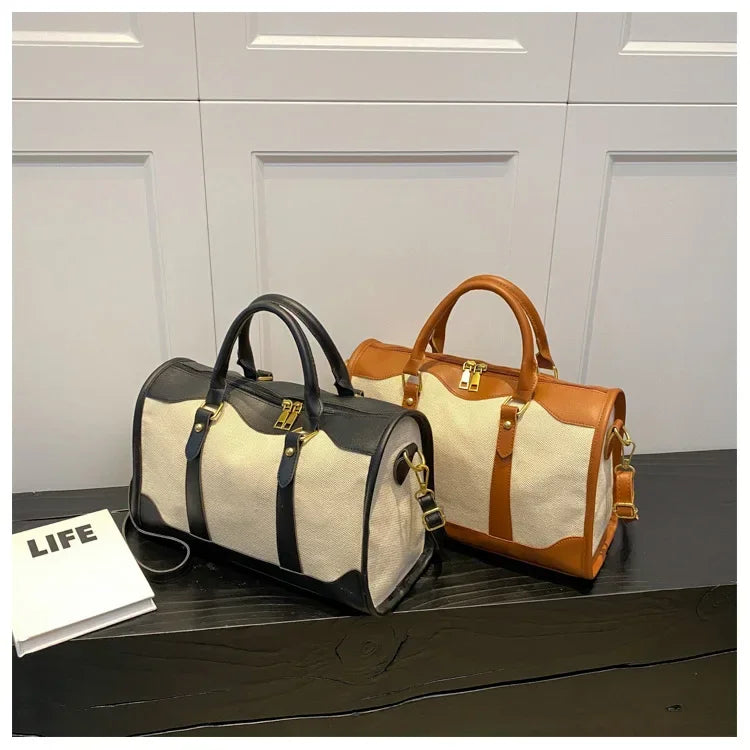 Vintage Crossbody Travel Luggage Handbag