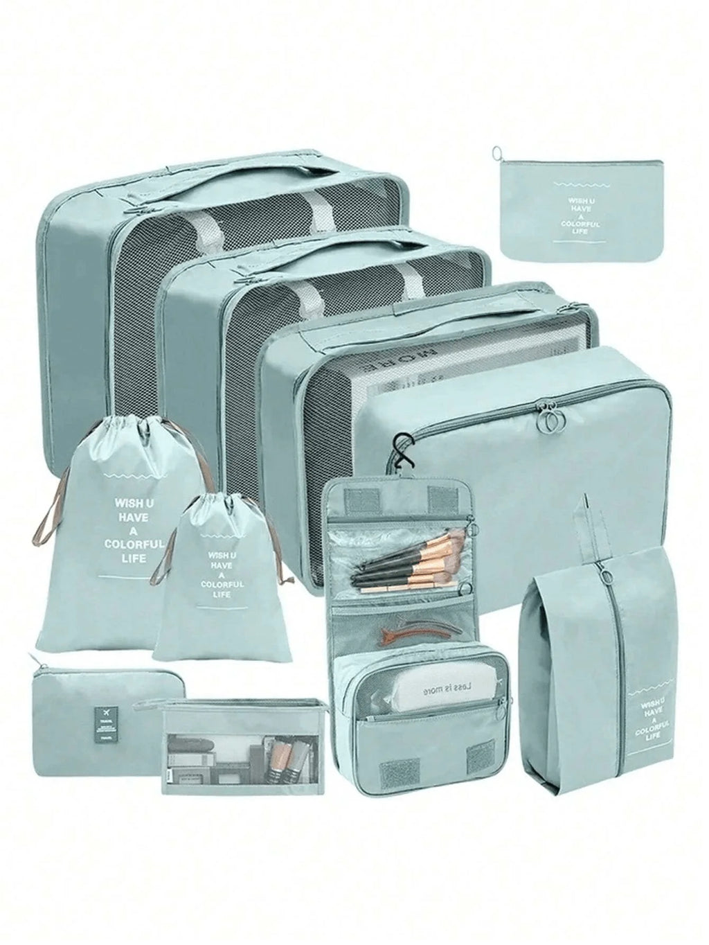 11 Pcs Travel Packing Cubes Set