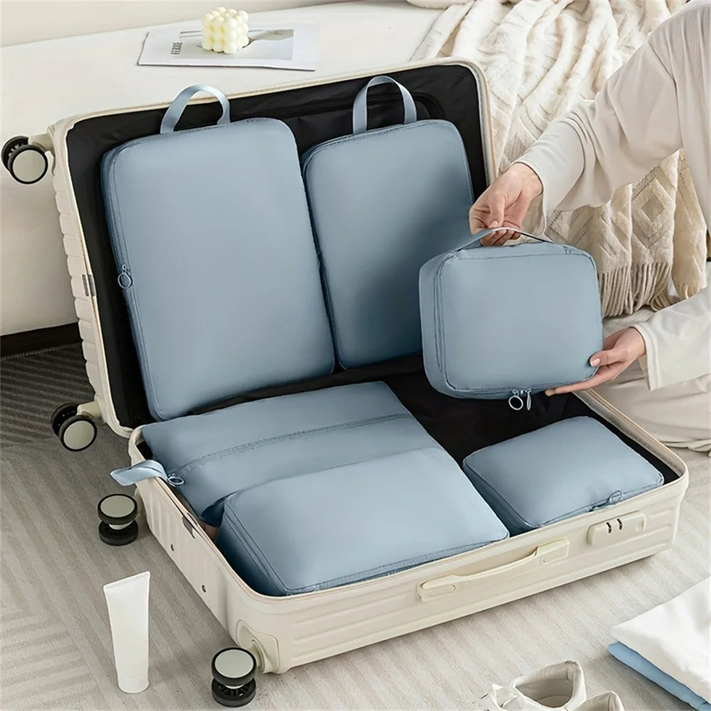 6pcs Compression Packing Cube