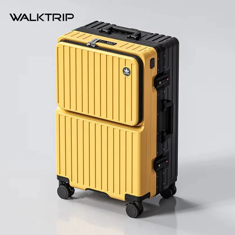 20/24/26" Front Opening Pocket Aluminum Frame Luggage