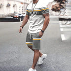 Men's Retro Cool Breathable Shorts Set