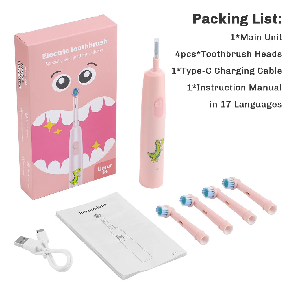 Smart Rotating Timing Electric Toothbrush