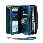 RFID Anti-Theft Retro Leather Wallet