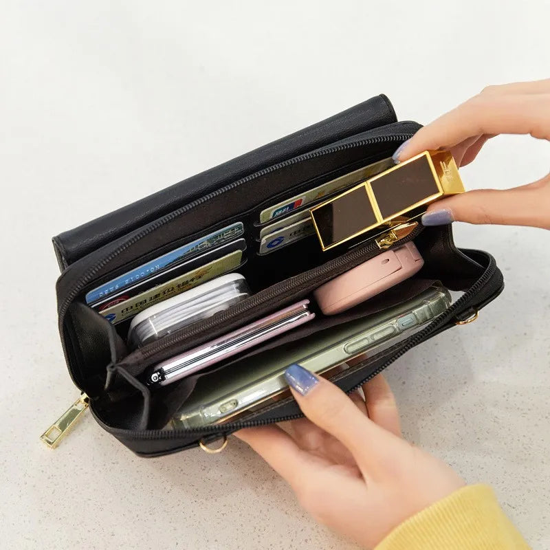 RFID Touchscreen Phone Wallet Crossbody