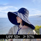 Wide Brim UPF 50+ Sun Hat