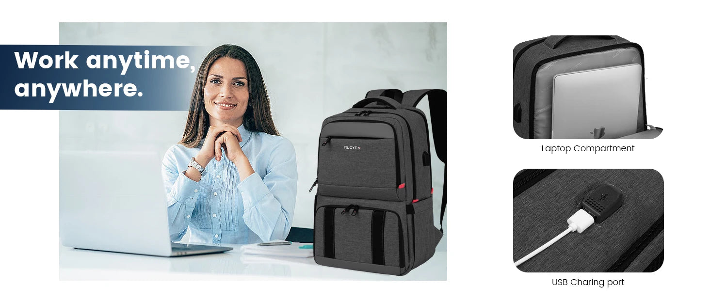 Insulated Multifunctional Cooler Travel Backpack