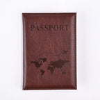 Sleek Grey Passport Cover – Slim Travel Wallet