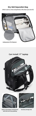 Vacuum Compression Backpack