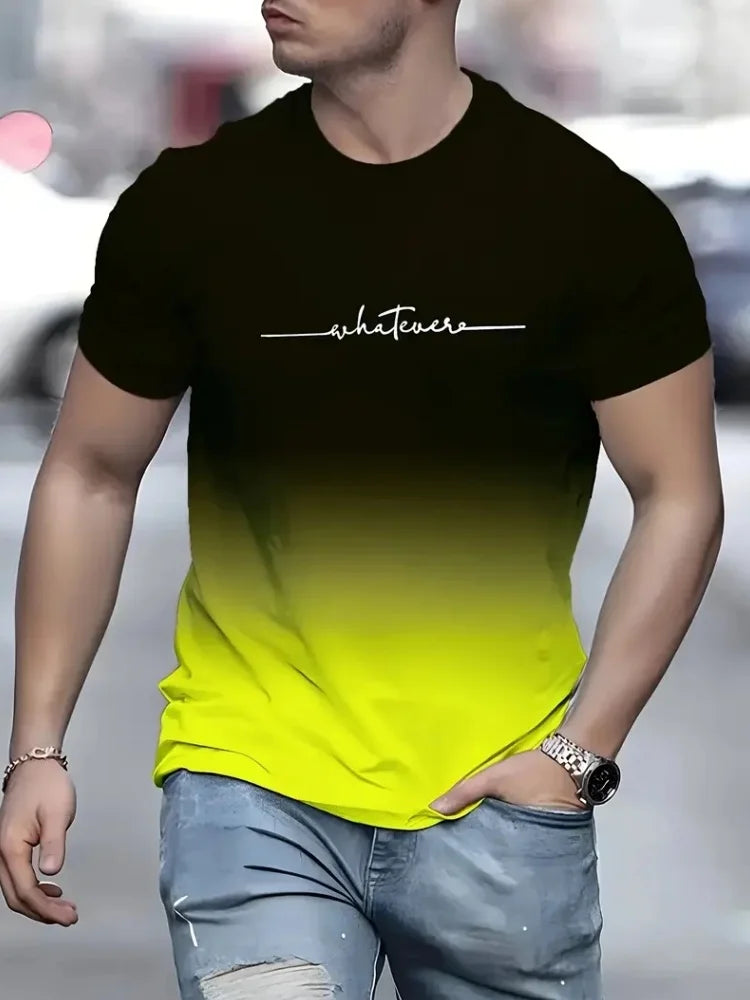 Printed Men's Oversized Men's T-Shirt