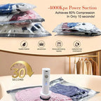 Cordless Compression Travel Vacuum Storage Bag