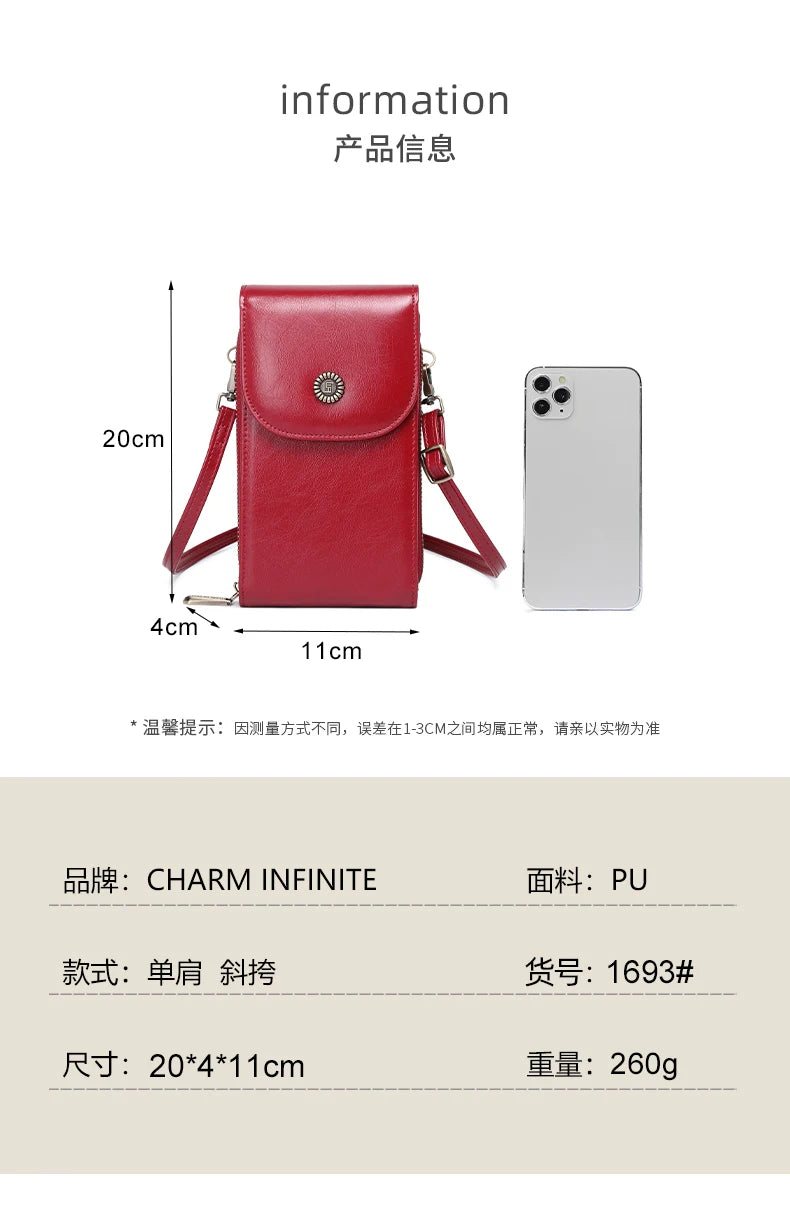 Retro RFID Shoulder Bag