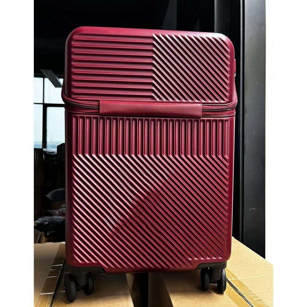 Stylish 20" Lightweight Carry-on w/Cup Holder