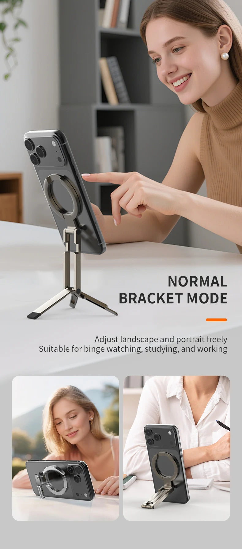 Travel Magnetic Selfie Phone Holder