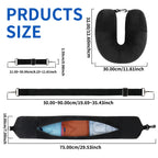 Neck Pillow w/Fillable Clothing U-Shaped Pillowcase