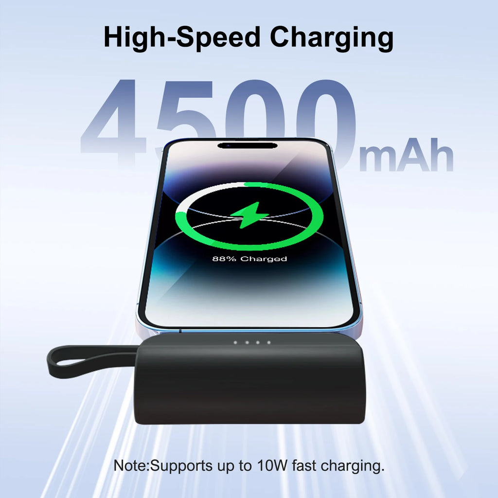 Mini Power Bank Dual USB-C Ports