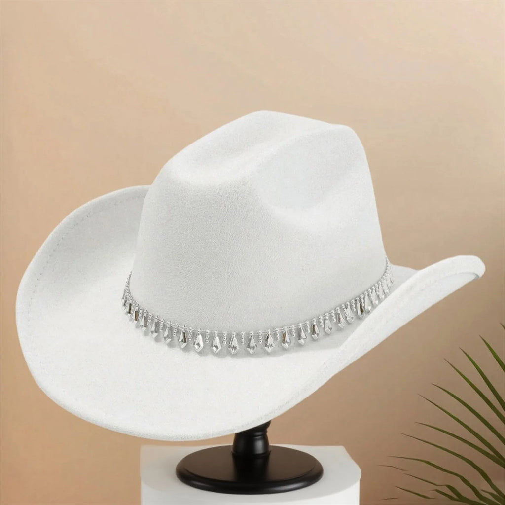 Elegant Wide Brim Fedora Hat
