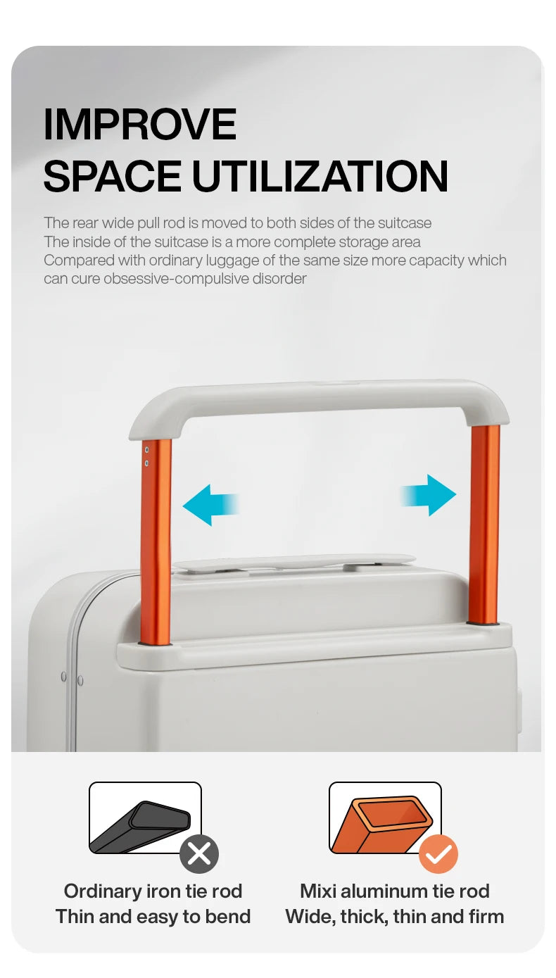 Wide Handle Carry-On
