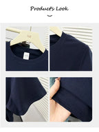 Casual Plus Size Short Sleeved T-Shirt