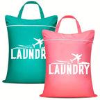 2pcs Large Washable Travel Laundry Bags