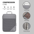Travel Compression Storage Bag Set w/Shoe Bag