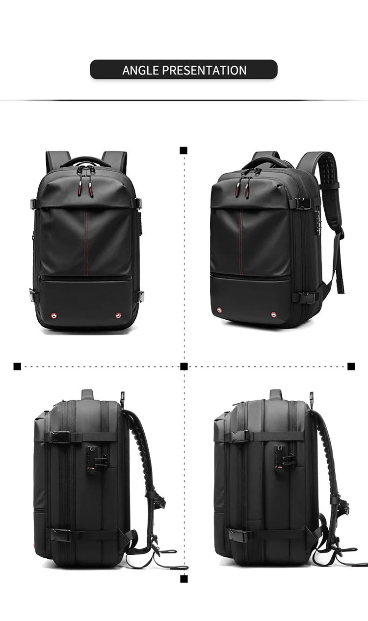 Business Vacuum Compression Large Capacity Backpack
